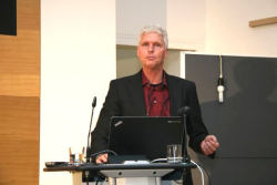 Vortrag Dr. Meuli, Präsident der Bodenkundlichen Gesellschaft der Schweiz - © Umweltbundesamt