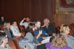 Diskussion mit dem Publikum zum Bodenkinotag 2017 - © BFW