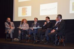 Podiumsdiskussion zum Bodenkinotag 2017 - © BFW